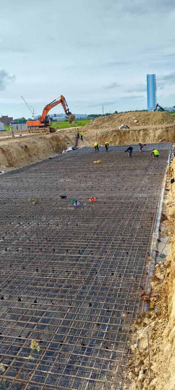 Армирование на пром.объекте в г. Серпухов